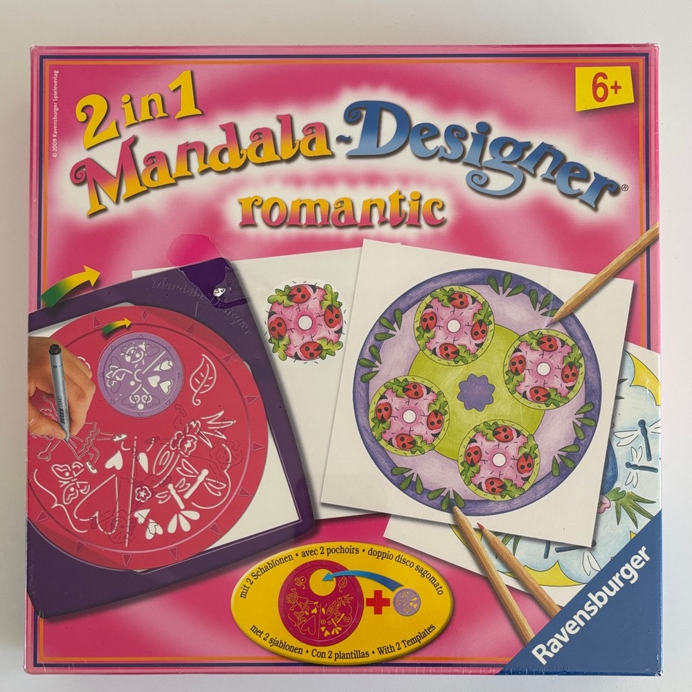 Ravensburger Romantic Mandala Designer Kit - Pink and Blue